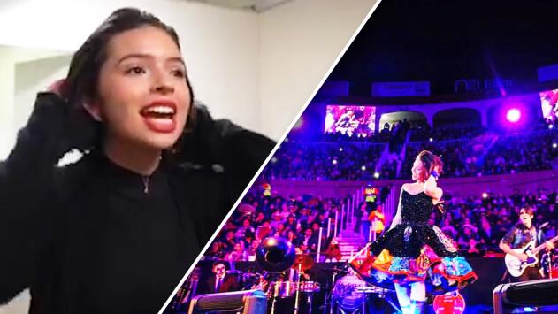 Ángela Aguilar canta ‘Bidi bidi bom bom’ de Selena por primera vez en vivo y el público se le entrega